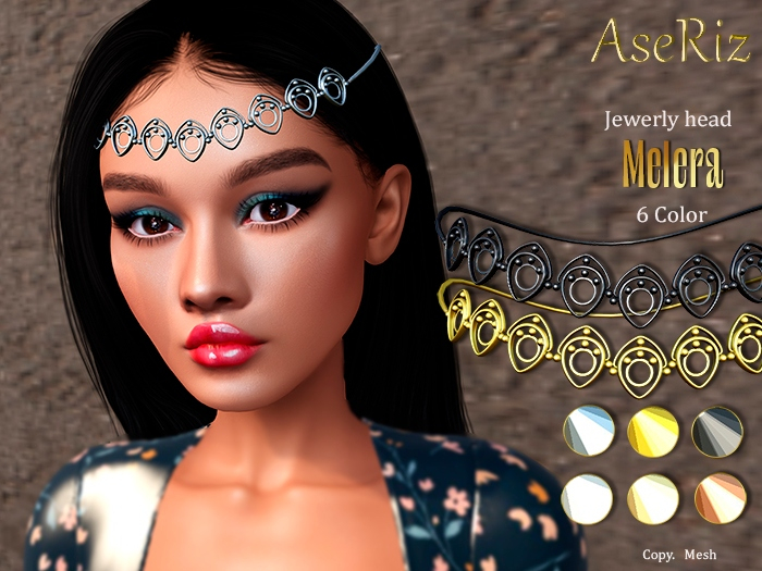 AseRiz - jewerly head Melera