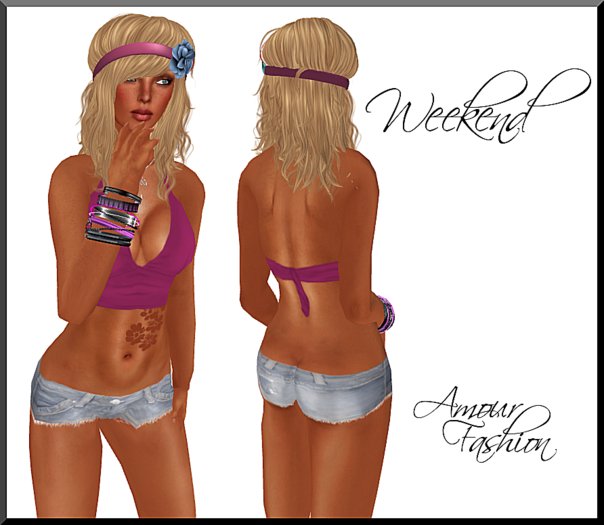 ✦ CLEARANCE SALE ✦ Amour Fashion - Weekend Outfit - Rose
