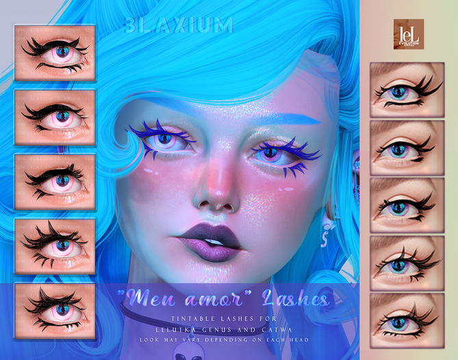 BLAXIUM -Meu Amor Lashes- Lelutka 
