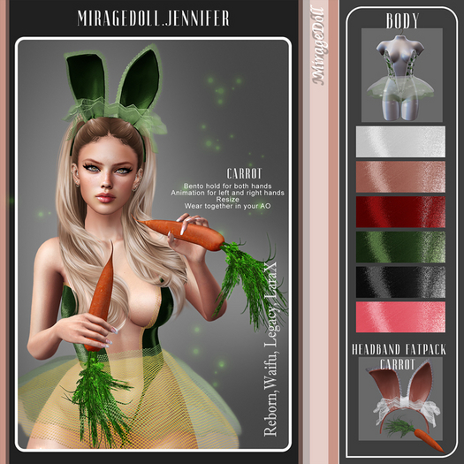 MirageDoll.Jennifer Fatpack