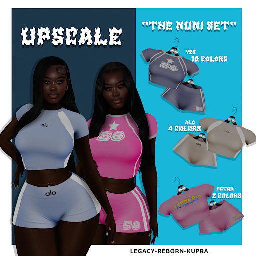 {UPSCALE] THE NUNI SET TEES (FP)