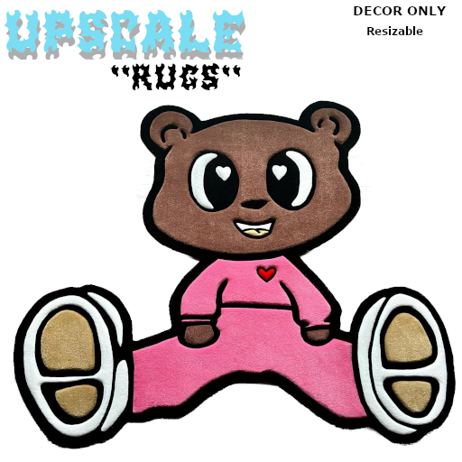 {UPSCALE} Pink sweats rug