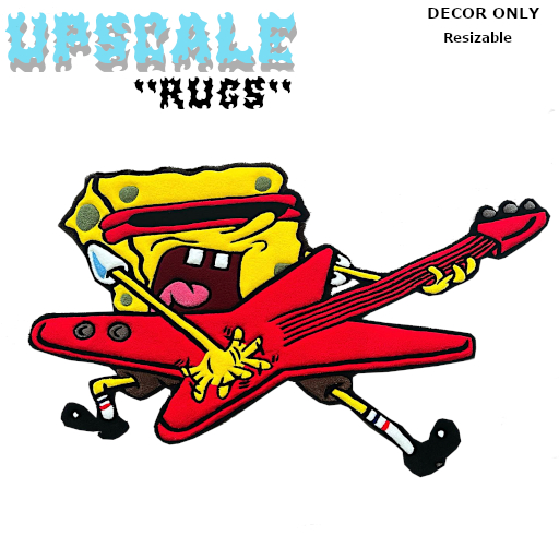 {UPSCALE} SpongeXrock rug