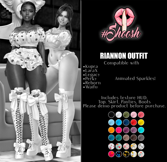 #SHOOSH - Riannon Outfit [DEMO]