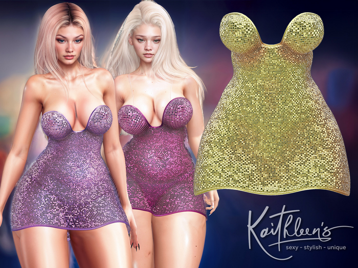 Kaithleen's Raijiu Dress - Yellow