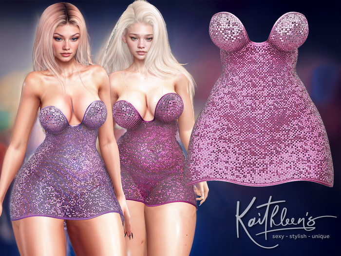Kaithleen's Raijiu Dress - Pink