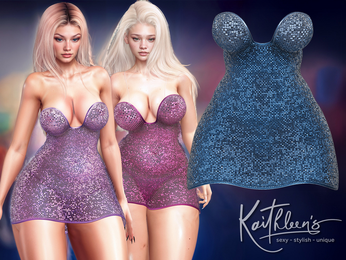 Kaithleen's Raijiu Dress - Navy
