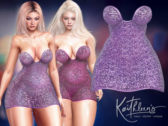 Kaithleen's Raijiu Dress - Lavender
