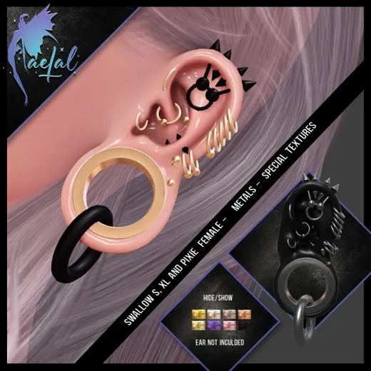 FaeTal - Zane - Swallow S, XL & Pixie Female