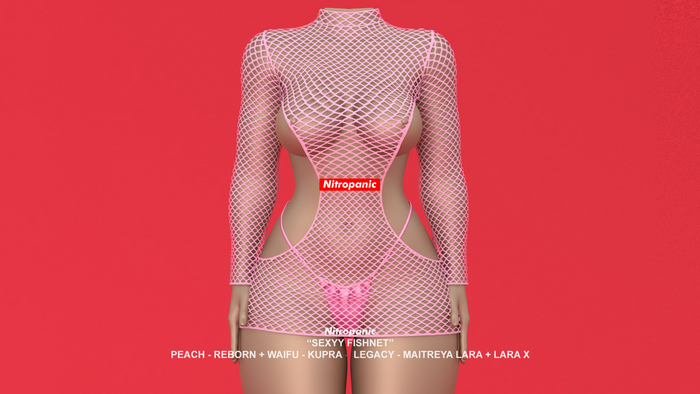 Nitropanic_Sexyy Fishnet PINK (ADD)