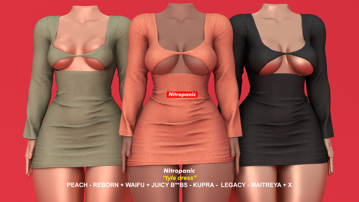 Nitropanic_Tyla Dress FATPACK (ADD)