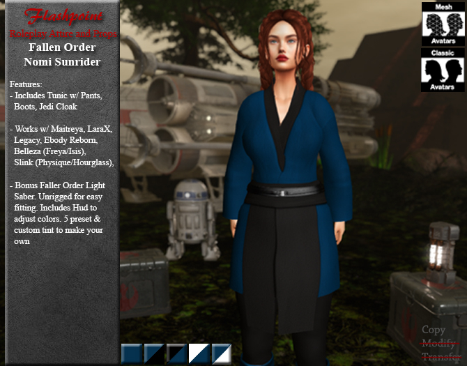 Fallen Order: Nomi Sunrider - Blue