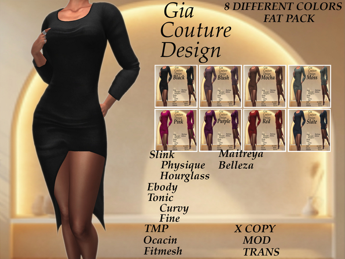 "GCD" Eden Classy Dresses FAT PACK