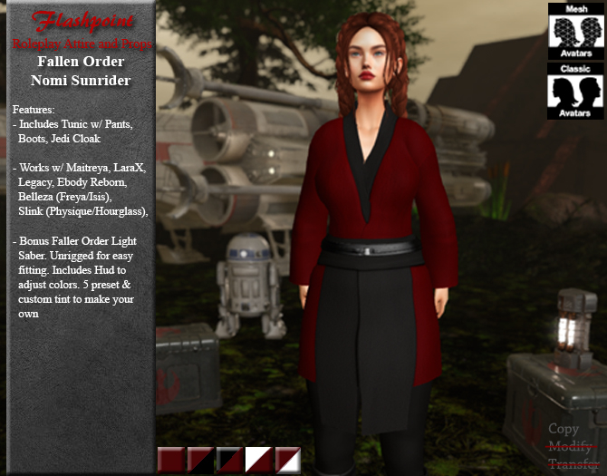 Fallen Order: Nomi Sunrider - Red