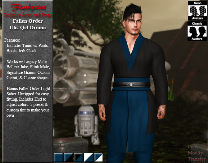 Fallen Order: Ulic Qel-Droma - Blue