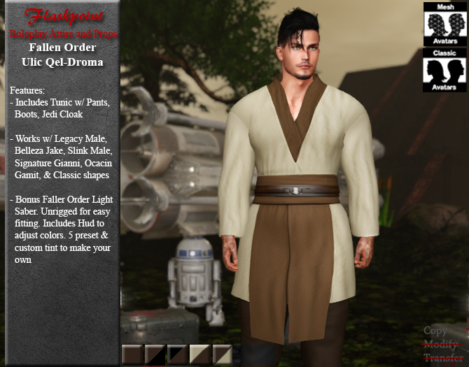 Fallen Order: Ulic Qel-Droma - Brown