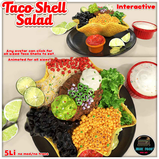 Junk Food - Taco Shell Salad 