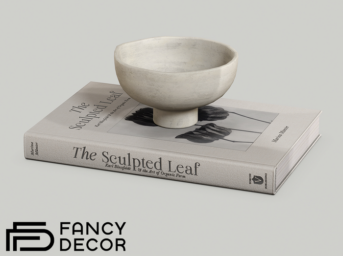 Fancy Decor: Costanza Book & Bowl