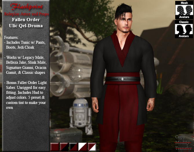 Fallen Order: Ulic Qel-Droma - Red
