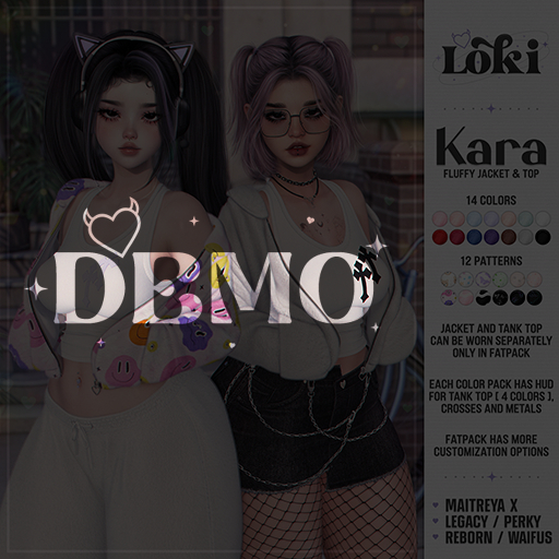 Loki - Kara Fluffy Jacket & Top - DEMO
