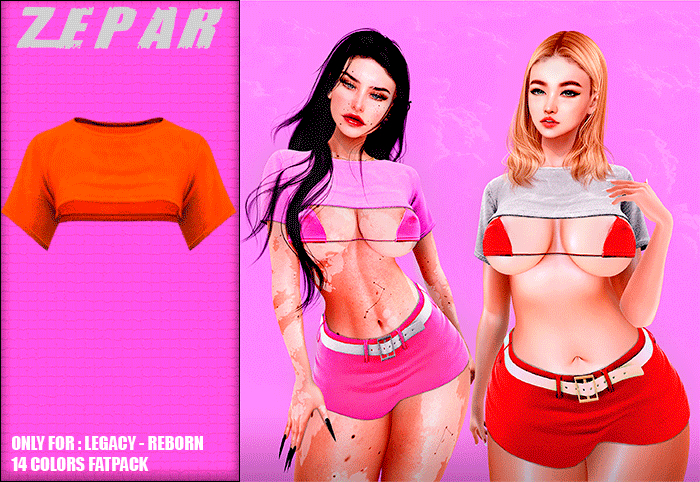 ZEPAR // TSHIRT LILITH CLUB // ORANGE