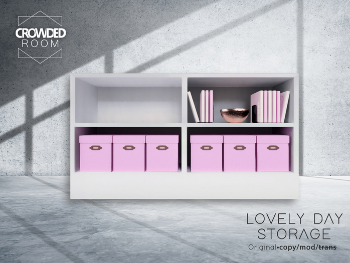 Crowded Room - Lovely Day - Sideboard Storage - Pink