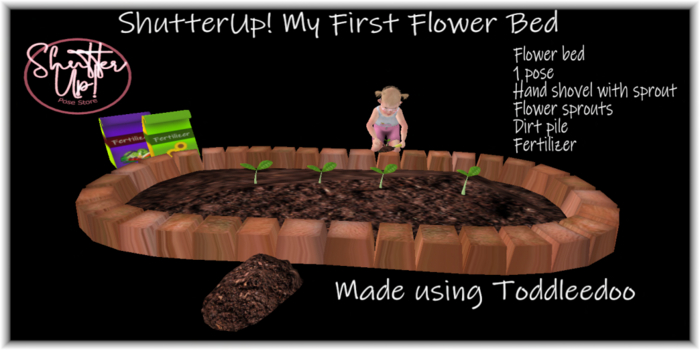 Shutter Up!My First Flower Bed-unpacker