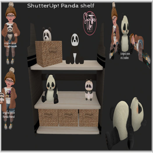 ShutterUp! Panda shelf unpacker