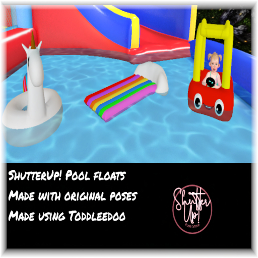 Shutter Up! Pool float fatpack-unpacker