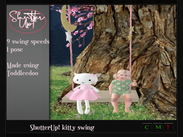 ShutterUp! Kitty swing unpacker