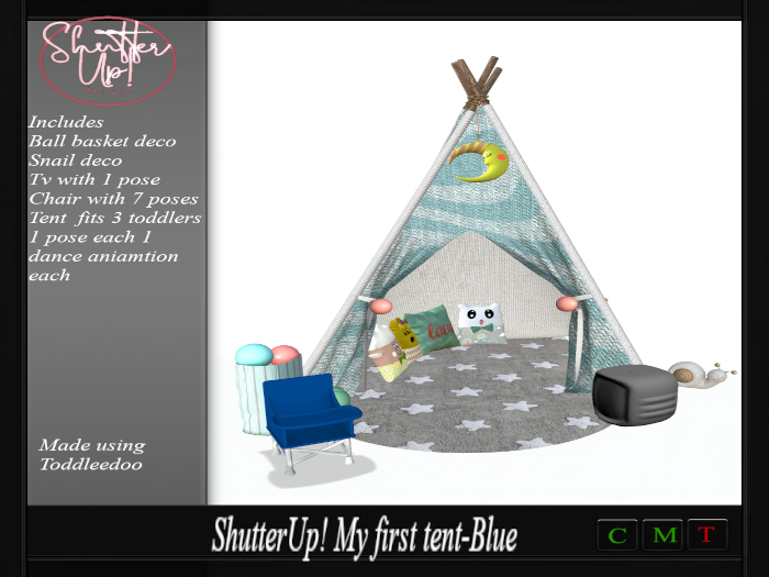 ShutterUp! My first tent  blue-unpacker