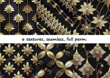 6  Seamless Velvet with Sequins Textures 1 FP