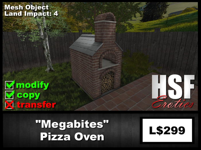 "Megabites" Pizza Oven