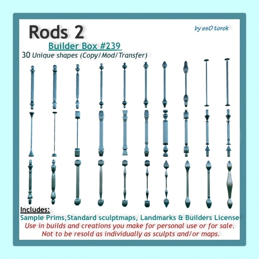 Rods 2 Builder Box 239