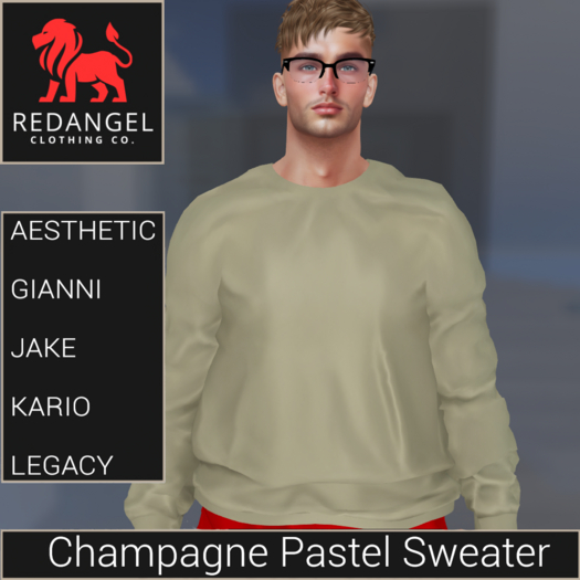 Champagne Pastel Sweater 