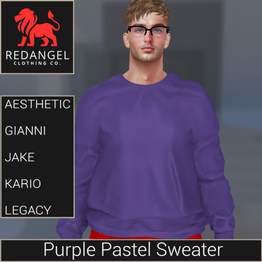 Purple Pastel Sweater 