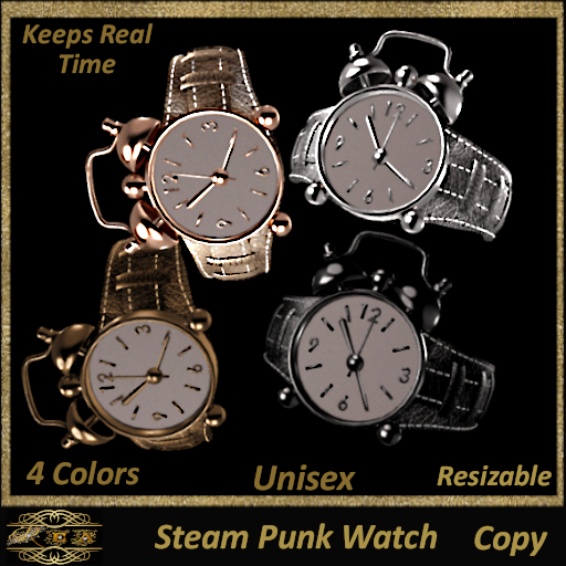 ::REA:: Steam Punk Watch