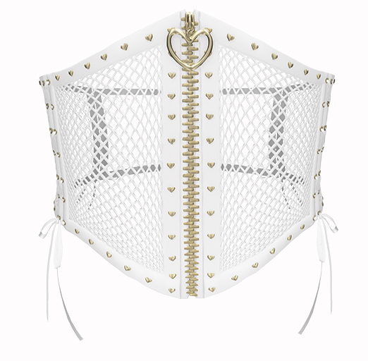 *CK* Rude corset WHITE