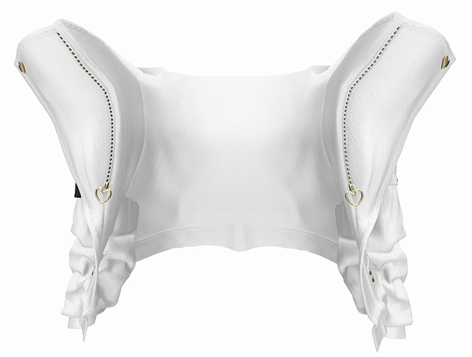 *CK* Rude jacket WHITE