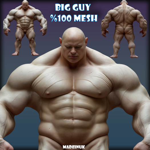 MADEINUK - Big Guy - Mesh Avatar