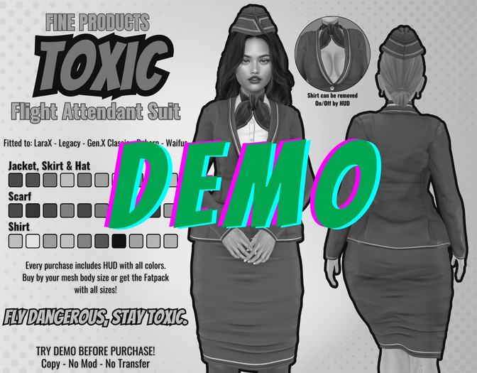 FP - Toxic - Flight Attendant - DEMO 5 Minutes
