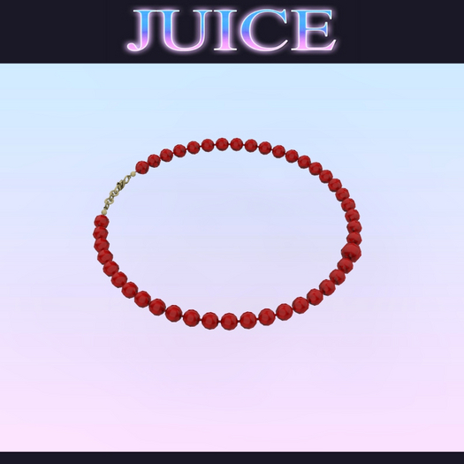 Red Pearl Necklace