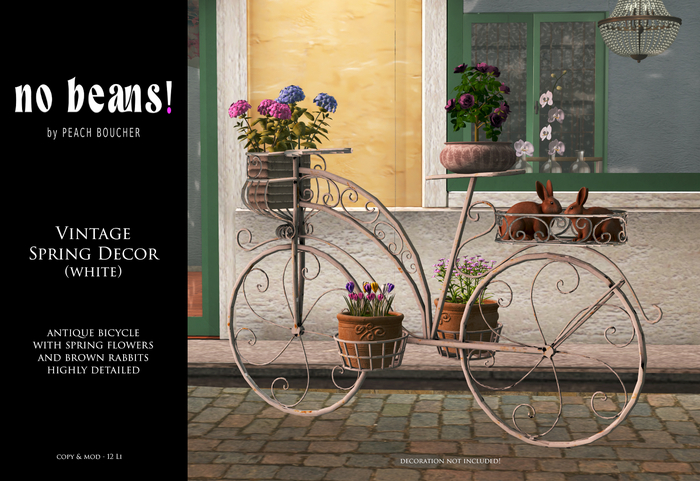 [nb!] - Vintage Spring Decor (white) ADD
