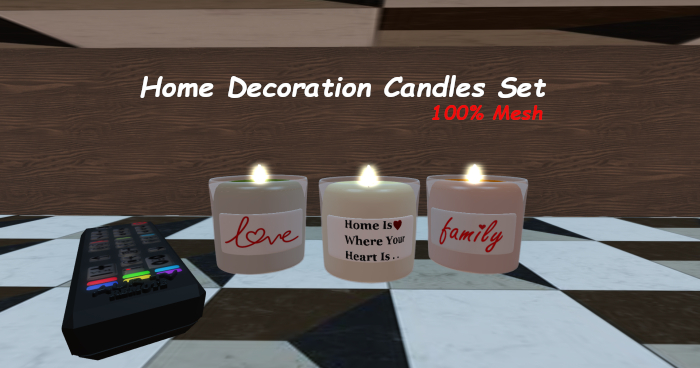 Home Decorative Candles