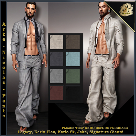Arte - Nicolas - Pants - DEMO