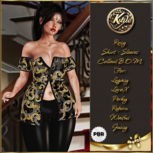 [K-Style] ROSY PBR SHIRT & COLLANT BOM #10
