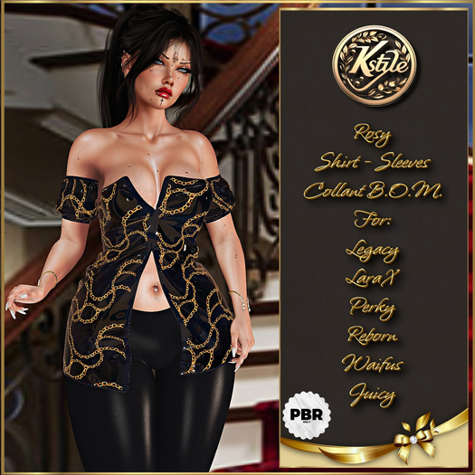 [K-Style] ROSY PBR SHIRT & COLLANT BOM #12