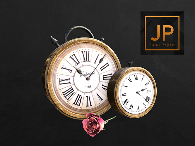 14 ionic : Wonderland Clocks