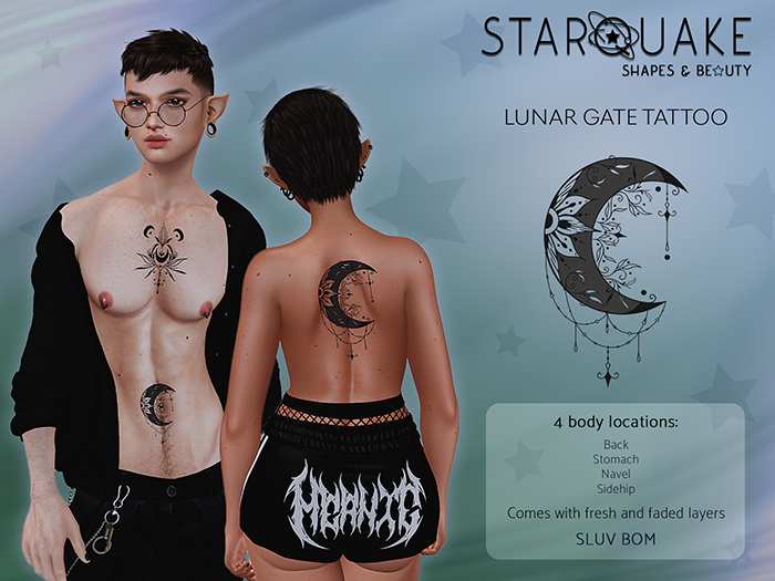 [starQuake] Lunar Gate Tattoo (BOM)