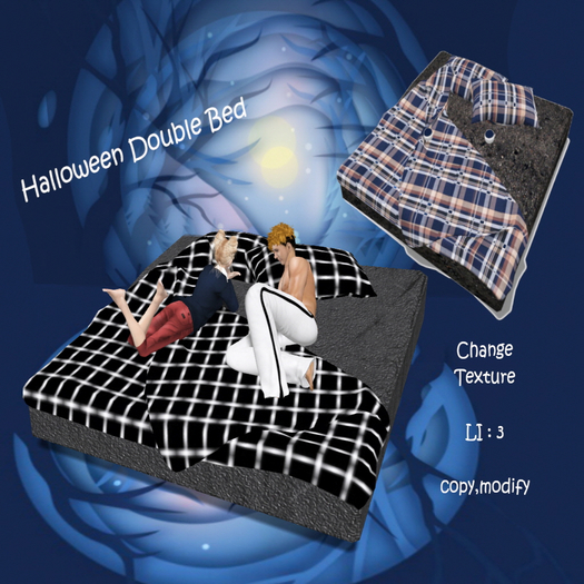 Halloween Doble Bed Box